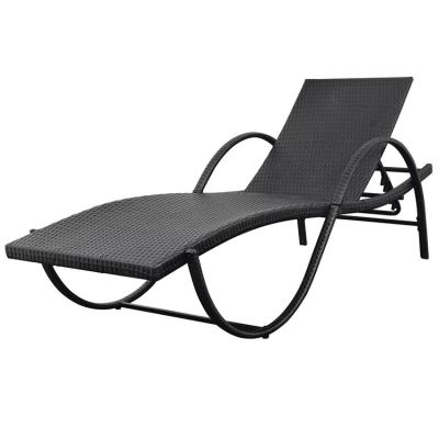 China Hotel Pool Rattan Chaise Sun Adjustable Lounger Daybed Outdoor Wicker Sale Durable/Waterproof Luxury High Quality Patio Furniture for sale