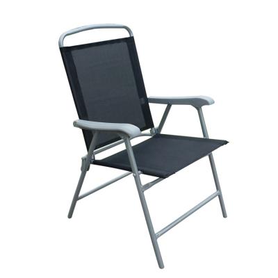 China Factory Wholesale Metal Garden Deck Chair Foldable Metal Durable/Waterproof Teslin Wholesale Wear-Resistant Outdoor Lounge for sale