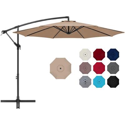 China Customized Durable/Waterproof Large Outdoor Sun Garden Parasol Patio Cantilever Umbrellas Heavy Duty Commercial Furniture Wholesale Cantilever Umbrellas for sale