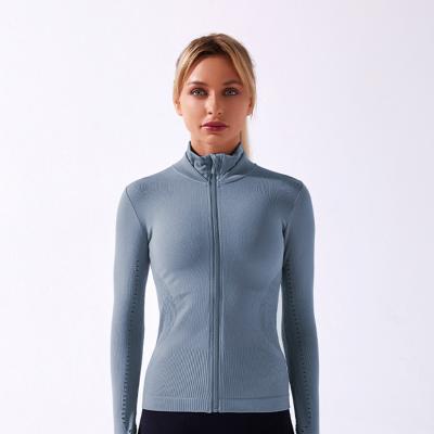 China Anti-wrinkle 2021 fall hot style women's fitness wear long-sleeved tops sports and leisure women's clothing for sale