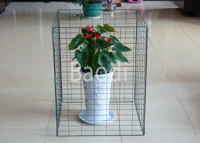 China Collpasible Green PVC Wire Compost Bin 690 X 890mm , Wire Mesh Screen Panels  for sale