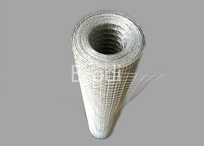 China Hot Dipped Galvanized Welded Wire Mesh Fabric Rolls 30m Length 1m High for sale