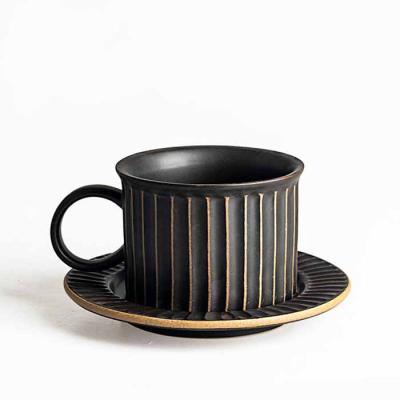 China Viable High Quality Wholesale Custom Ceramic Coffee Cup Mug Gift Box Set With Cup And Saucer for sale