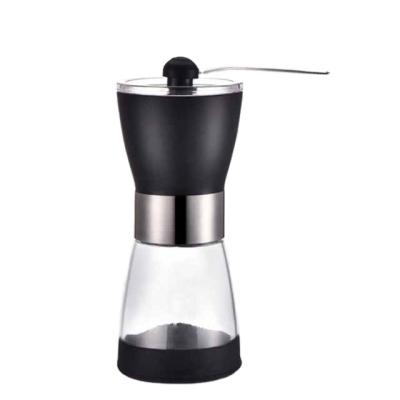 China Viable new type hand crank black coffee machine acrylic coffee price good price grinder for sale