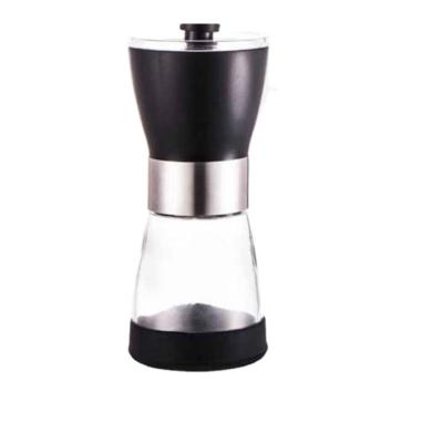 China Sustainable Portable Stainless Steel Burr Mill Grinder Hand Crank Coffee Grinder for sale