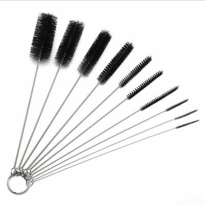 China New Sustainable 10 Pieces / Set of Coffee Machine Brush Bottle Tube Cleaner Scrubber Bartender Dust Removal Cleaning Tool for sale