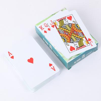 China Plastic Playing Cards Logo Custom Printing Poker Card Elephant Plastic Playing Cards for sale