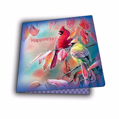 China Europe 3D Printing Greeting Card Celebration 3D Lenticular Party Pictures Custom Greeting Card for sale