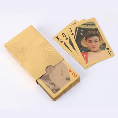 China Index Paper Playing Cards Printing Playing Gold Plastic Custom Playing Cards for sale