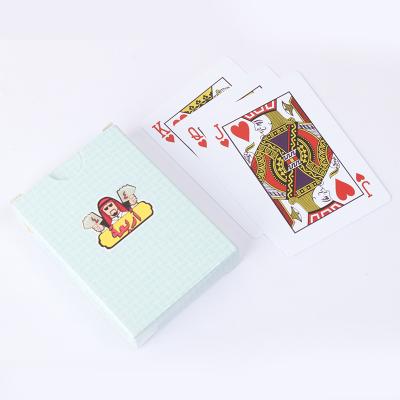 China Customized Paper Playing Card Paper Playing Card Manufacturer Packaging Plastic Playing Cards for sale