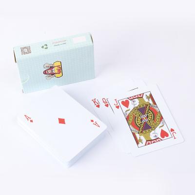 China Custom Plastic Playing Card Box Custom Sublimation Arabic Printing Paper Playing Cards for sale