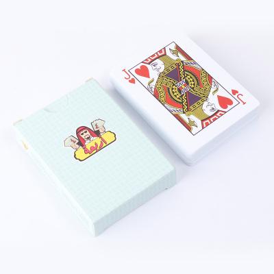 China Custom Size Design Logo Paper Playing Cards Printing Saudi Arabia Playing Card Plastic Playing Cards for sale