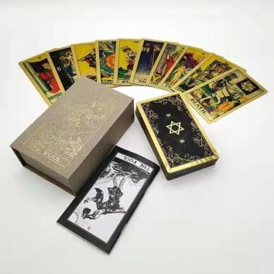 China Custom wholesale paper waterproof tarot cards deck Oracle card deck printing tarot card deck tarot card deck for sale