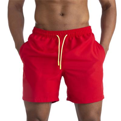 China QUICK DRY Mens Beach Shorts Summer Shorts Male Spa Swim Trunks Quarter Pants Double Layer Plus Size Sports Casual Pants Water Proof for sale