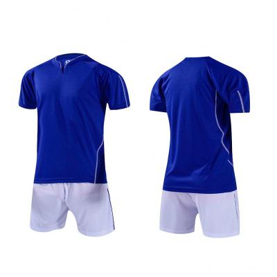 China Comfortable Breathe Free Factory Price 100% Polyester Soccer Uniforms With Affordable P Gap for sale