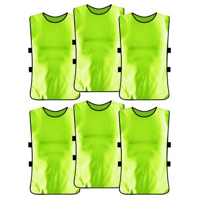 China Shirts & Top Plus Size Soccer Vest Training Mesh Bibs Training Vest Sport With Good Quality for sale