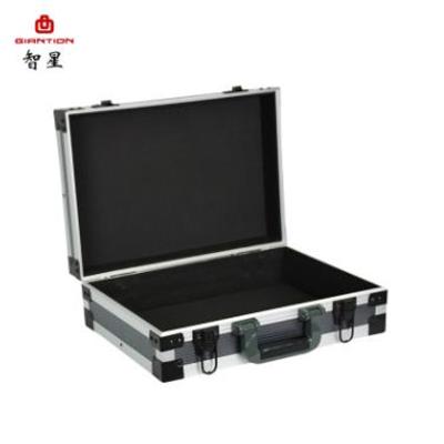 China Aluminum Alloy Customize Size Quality Portable Metal Aluminum Carrying Tool Case Empty Box With Foam for sale