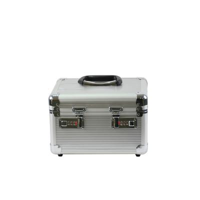 China Aluminum Alloy Metal HARD Petty Cash Tool Suitcase Box Aluminum Storage With Foam for sale