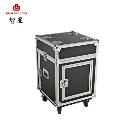 China Aluminum+Fire Prevention Board Theft Case Amp Rack DJ Stand DJ Case With Drawer Table Wheels For Audio Equipment for sale