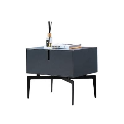 China High Quality Convertible Hotel Metal Luxury Living Room Furniture Small Bedside Table Nightstands Simple Modern Wooden Nordic Small Cabinet for sale