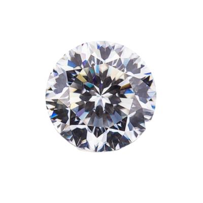 China Sparking Round Brilliant Cut To Form All Sizes Available VVS1 3mm 9mm White Color Lab D/E/F To Create Moissanite Stone for sale