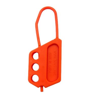 China High Security Lockout Tagout Latch General Insulated 3-Hole Red Plastic Lockout Kit Safety Locks Lockout Tagout Latch for sale