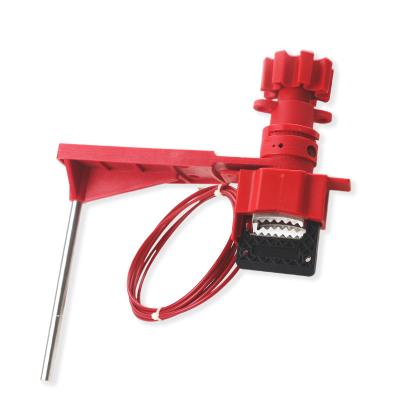 China High Security Lockout Tagout OEM Lockout Kit Steel Material With Cable Locks Universal Valve Lockout Tagout for sale