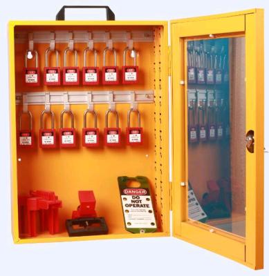 China Security Lockout Tagout Lockout Kit Combination Industrial Multi-Purpose Lock Cabinet Lockout Tagout Station 7082A for sale