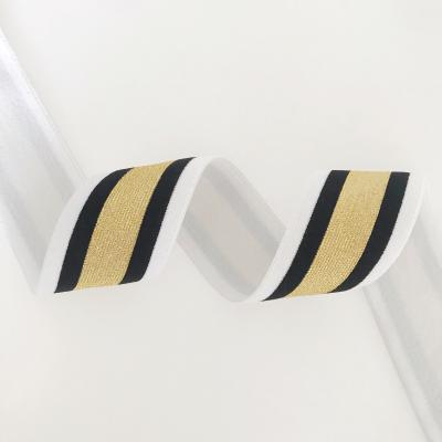 China 50mm Viable Polyester-cotton Camouflage Jacquard Elastic Soft Elastic Band for Military Clothing Military Apparel and Accessories for sale