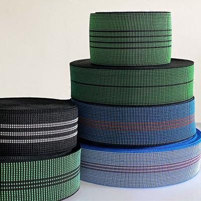 China PP/PE/RUBBER Zhejiang Sofa Chair Furniture Elastic Webbing for sale