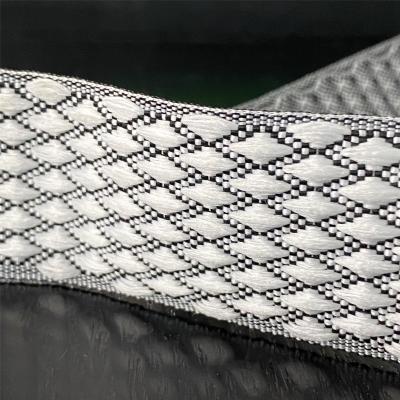 China Newest Polyester Jacquard Mattress Binding Strip Dark Edging for sale