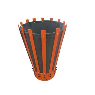 China energy & API Downhole Casing Cementing Mining Slip On Steel Canvas Finger Cement Basket for sale