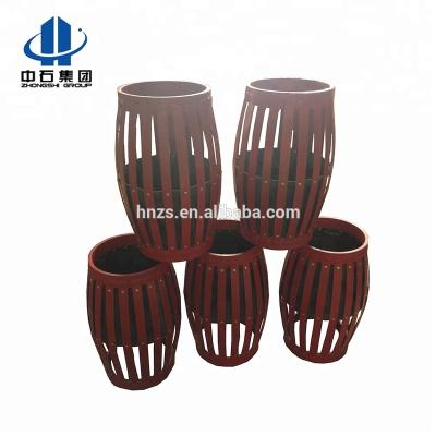 China Energy & Mining API 5CT Canvas cementing basket with Metal Fins for oil cementing use for sale