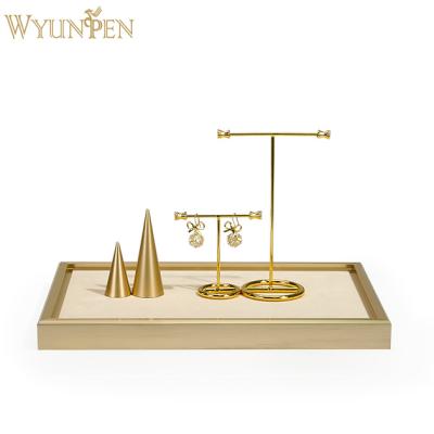 China Morden WYP Factroy Prices Metal Small Earring T Bar Jewelry Display Rack Jewelry Display Stands for sale