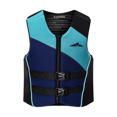 China Hot Selling Life Jacket Vest Neoprene PVC Foam Life Jacket Safety Buoyancy Aid Fishing Kayaking Marine Life Jacket for sale