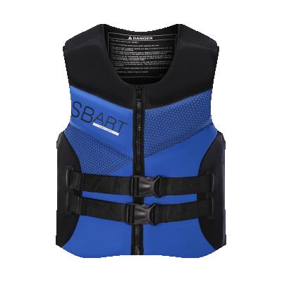 China 2020 New Arrival Swim Vest Neoprene PVC Foam Life Jacket Safety Buoyancy Aid Vest Fishing Kayaking Marine Life Jacket for sale