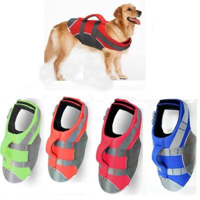 China Breathable Dog Clothes Outdoor Life Vest Dog Life Vest Dog Life Vests Pet Swimming Life Vest for sale