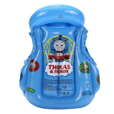 China Swim Vest Cute Cartoon Life Vest Kids Learn To Swim Buoyancy Vest Swimming Ring Buoyancy Ring Safety Kids Inflatable Life Vest for sale