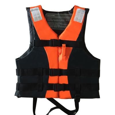 China Marine Rafting Polyester Chalecos Salvavidas Fishing Kayak Adult Life Vest Water Sports Rescue Life Vests With CE ISO1204-5 Certification for sale