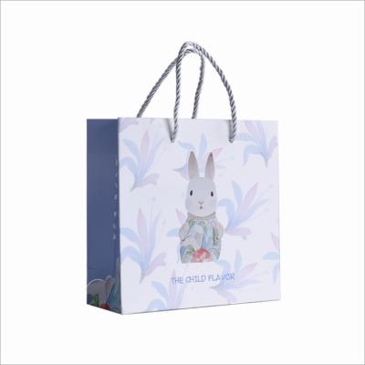 China Recyclable Manufacturers Wholesale Custom Cartoon Gift Bag Birthday Gift Creative Handheld Packaging Paper Bag for sale