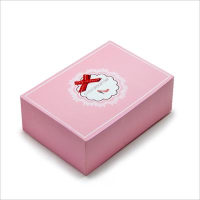 China Recyclable Custom Children's Shoes Box Corrugated Paper Box Of Children's Underwear for sale