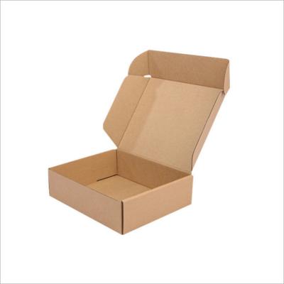 China Recyclable Customized LOGO Special Hard Corrugated Box Clothing Underwear Shoes Packaging Box for sale