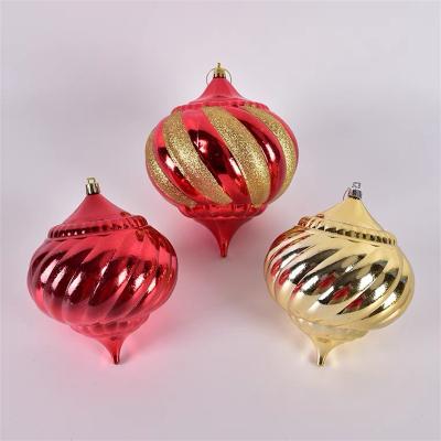 China Hanging Ornaments 2021 Outdoor Christmas Tree Decorations Ball Mini Xmas Decorations Hanging Gift Ornaments for sale