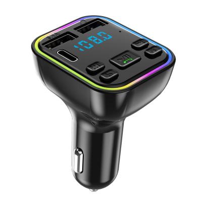 China Cheap Blue FM Transmitter Dual Tooth Mobile Phone Price USB Car Charger Car MP3 Player for sale