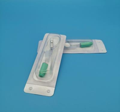 China tipo infusión de la presión positiva de la mariposa 18G de la cánula disponible del intravenoso/verde quirúrgicos de la transfusión de sangre en venta