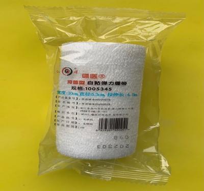 China Bandaje autoadhesivo de gasa de 450cmx10cm Bandaje de gasa de rollo en venta