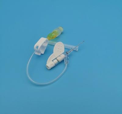 China 24G 	Schmetterlingsähnliche gelbe pädiatrische neugeborene Infusion des Wegwerf-Cannula-IV zu verkaufen