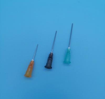 China Olive Green Disposable Syringe Needles neigte Düsennadel aus Durchmesser 3.4mm 10G zu verkaufen