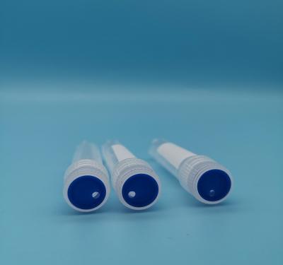 China 2.0ml Blue Serum Blood Collection Tubes Sterilized Vacuum Tube for sale