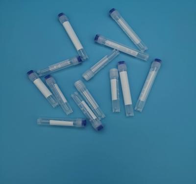 China Medical PP 2.0ml Orange Blood Sampling Tubes Set Sterilized Serum Plain Tube for sale